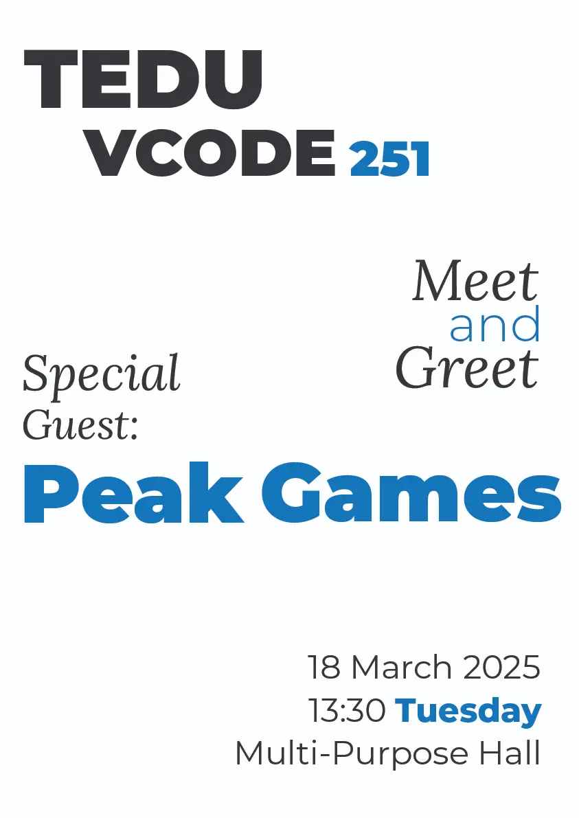 Peak Games Typographic Poster